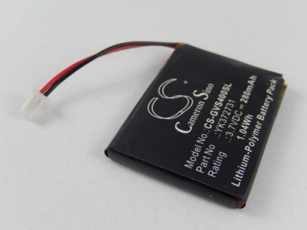 25488_07eYUy8pJXrxNS Akku passend für Golf Buddy Voice GPS Rangefinder wie YK372731, 280mAh