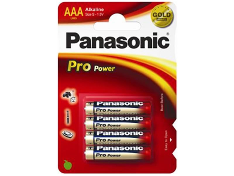 12711_0mcLaUZhjDbIhA Panasonic Pro Power Micro LR03 (AAA) 4 Stk.