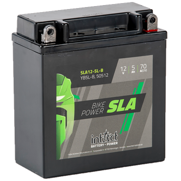 24734_0v3Wy9BH3SSGLZ Intact SLA12-5L-B Motorradbatterie 12V 5Ah ersetzt CB5L-B, YB5L-B, DIN 50512