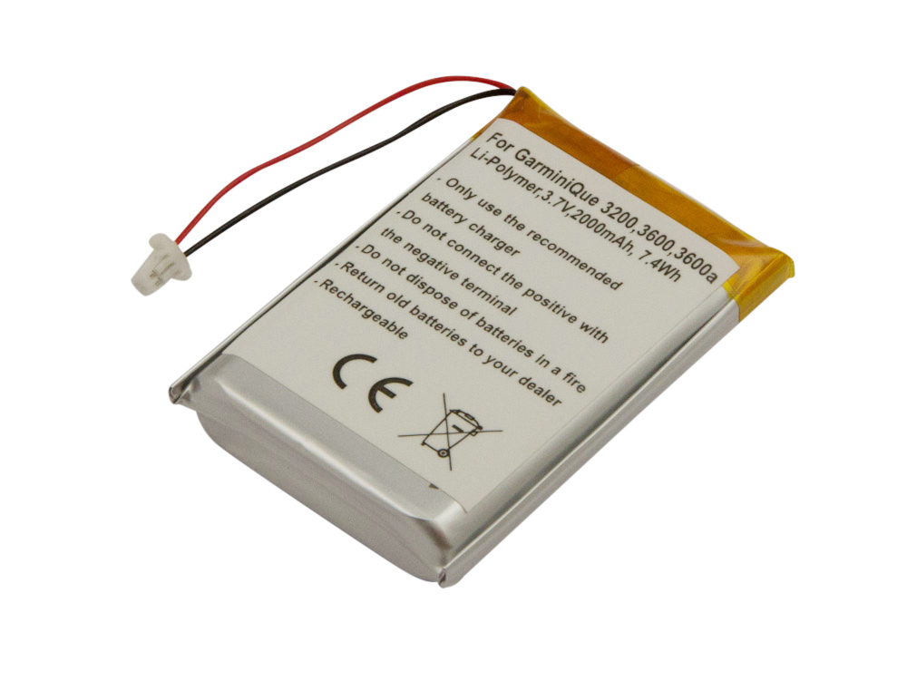 26624_0 Akku ersetzt Garmin 1A2W423C2, A2X128A2 passend für iQue 3200, iQue 3600