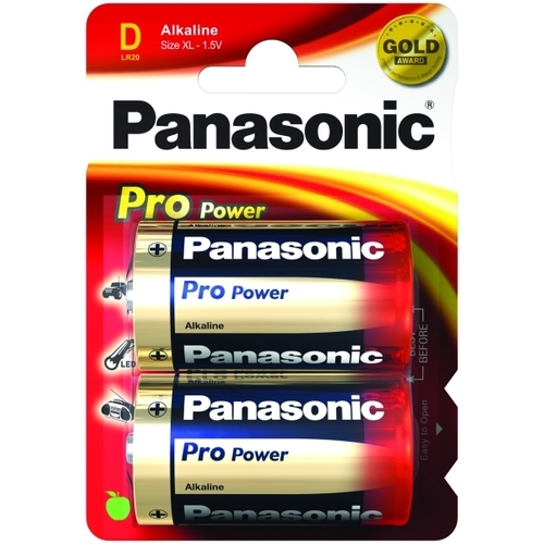 12713_0 Panasonic Pro Power Mono LR20 (D) 2 Stk.