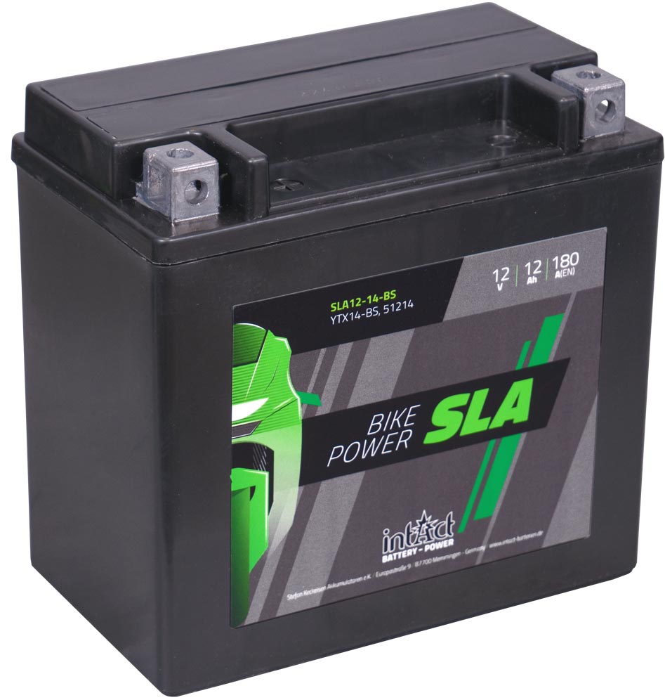 24080_0twOQqE57JooTI Intact SLA12-14-BS Motorradbatterie ersetzt GEL12-14-BS, YTX14-BS, YTX14-4