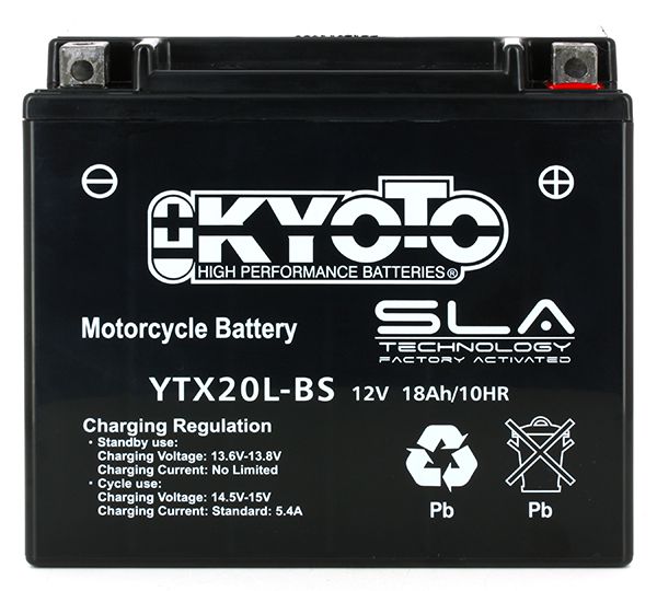22681_0bA6n2AOI3ZOqS Kyoto YTX20L-BS SLA ersetzt 82000, ETX20HL-BS, GTX12-20L-BS, YTX20L-4 12V 18Ah