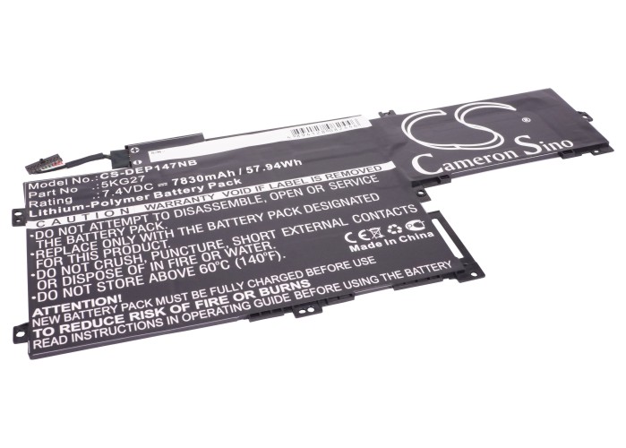24826_0AOgzmtINvqZsw Akku ersetzt 5KG27, C4MF8 passend für Dell Inspiron 14 7000, Inspiron 14-7437