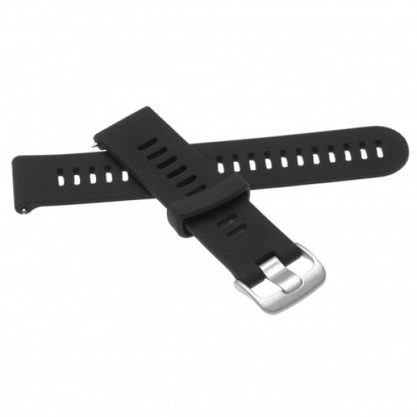 24657_0 Armband für Garmin Forerunner 645 Silikon Schwarz
