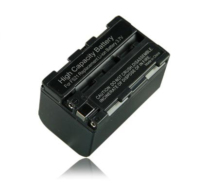 9804_0 Akku ersetzt Sony NP-F10, NP-F20, NP-FS22, NP-FS33 2880mAh