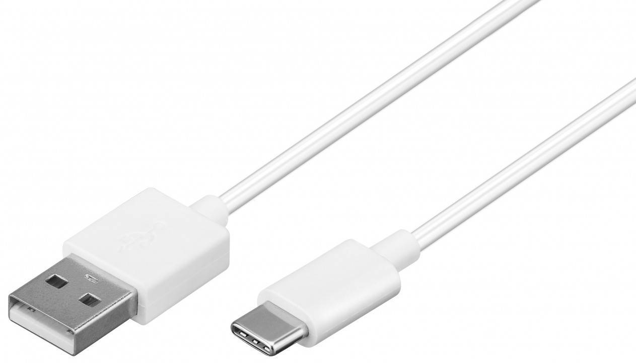 22083_0maBnooUThTISD USB-C Lade- und Synchronisationskabel 2m weiss