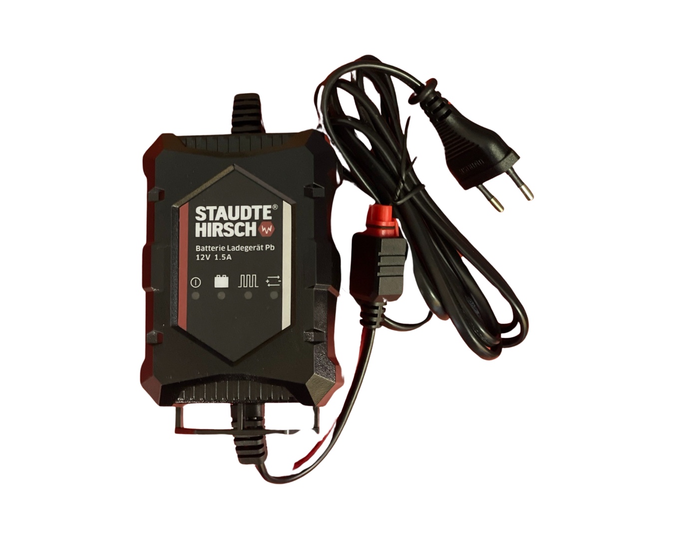 19152_0 Staudte Hirsch SH-3.110, 12V 1.5A Ladegerät für Blei-Gel Batterien