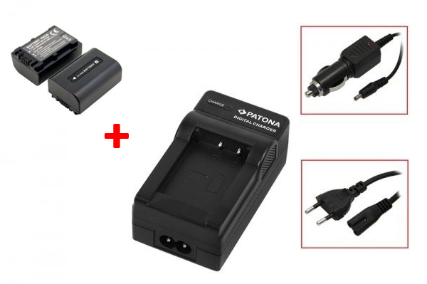 16700_0tLKLRcqsntDxg Ladegerät + Akku für Sony Typ NP-FV50