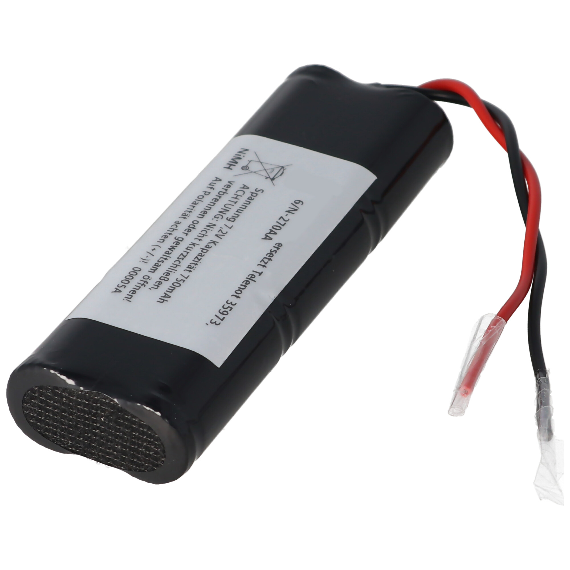 27097_0 Akku passend für Telenot 35 973 Sender F1011/S wie 6/N-270AA 7.2V 750mAh