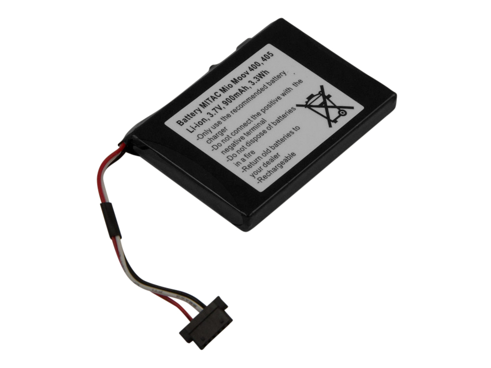 26627_01qLvH9M7Hly8A Akku ersetzt Mitac 338937010172, T300-3 passend für MITAC Mio Moov 400, 405