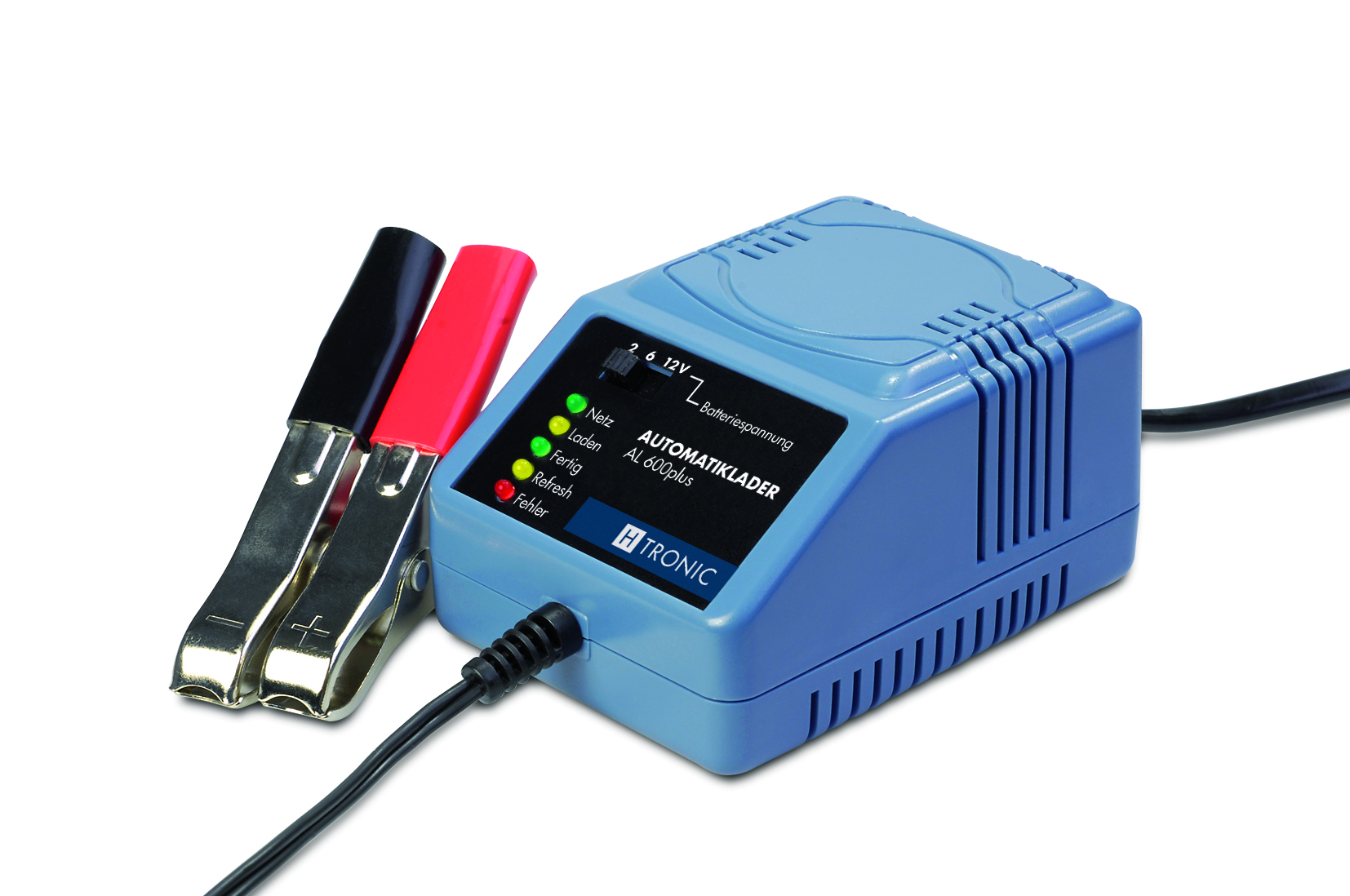 19700_0 H-Tronic AL 600 plus Test + Ladegerät für Blei Akkus 2/6/12Volt