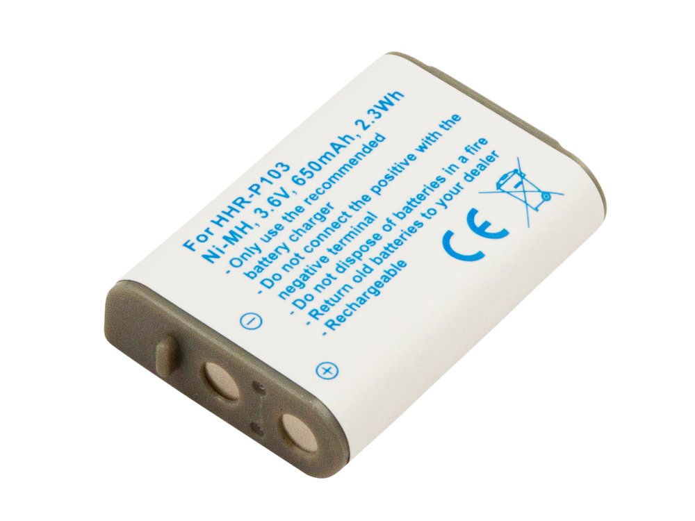 Akku ersetzt Panasonic KX-TCA158, D5702, 43-9004 passend für HHR-P103, BT103