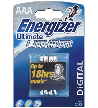 8941_0jfXC0x8Hb5TzK Energizer L92 Lithium, Micro, AAA, 2er Pack Batterie