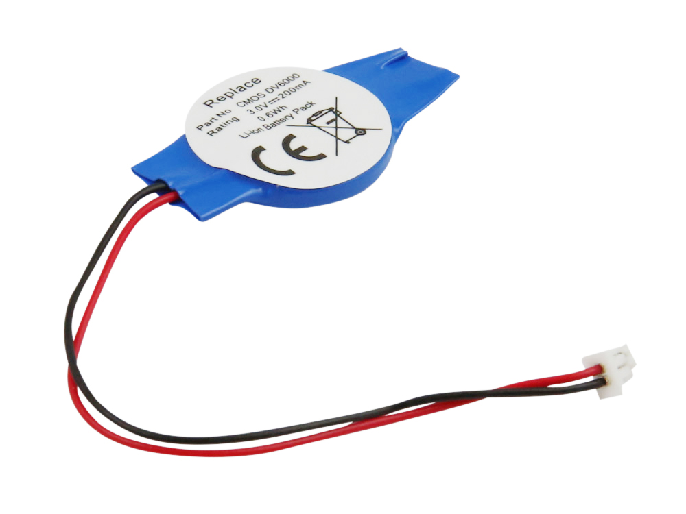 BackUp Batterie für HP DV6000, MD41500, V6400 wie AHL03003095, CR2032-2E31R