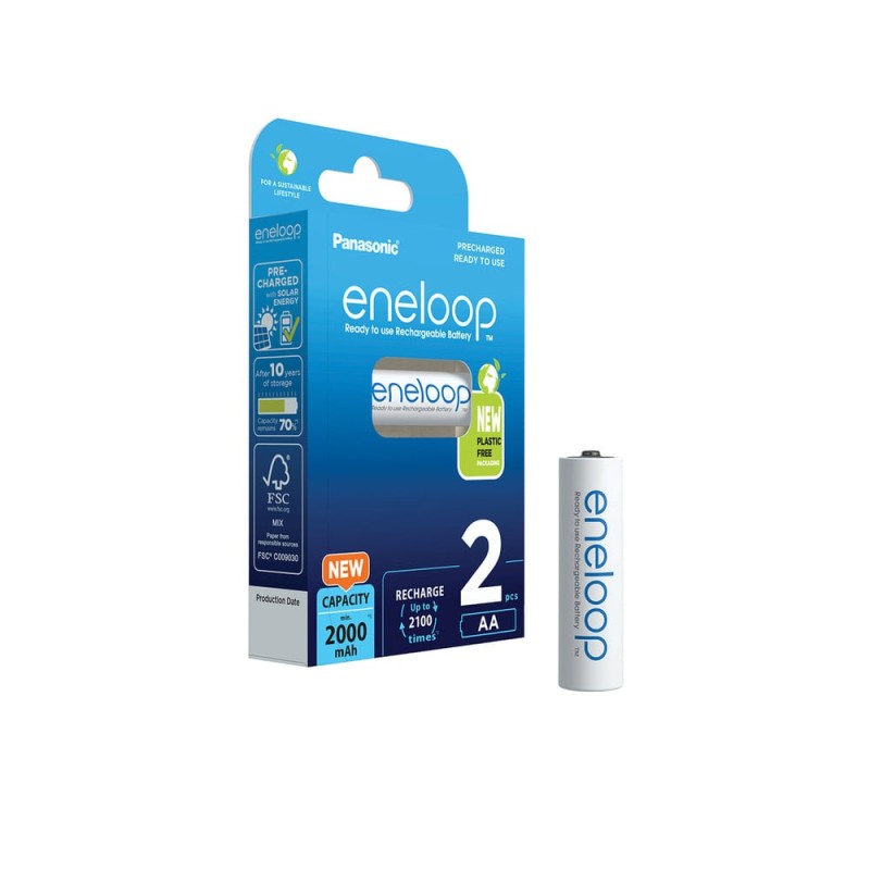 16599_0eECslPmSZN32t Panasonic eneloop BK-3MCCE/2BE, Mignon, AA 2er Pack
