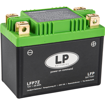 22193_0 LP LFP7Z LiFePo4 ersetzt YB5L-B, YB9L-A2, YTX4L-BS, YTX5L-BS, YTZ7-S Batterie