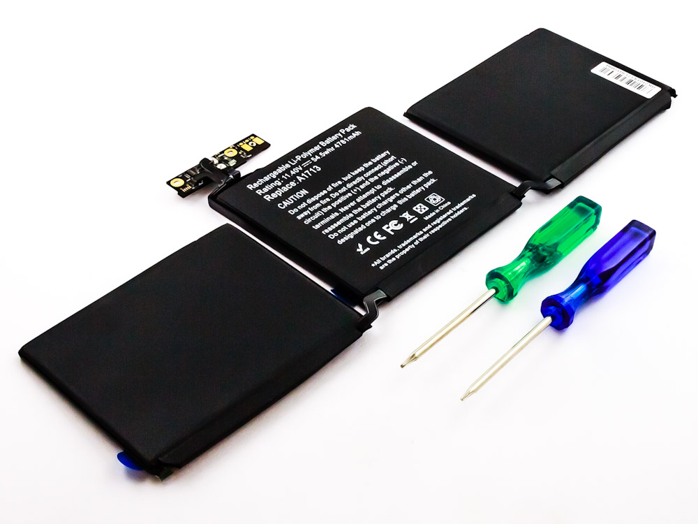 26023_0 Akku ersetzt Apple A1713 passend für MacBook Pro 13.3 2016 Retina A1708