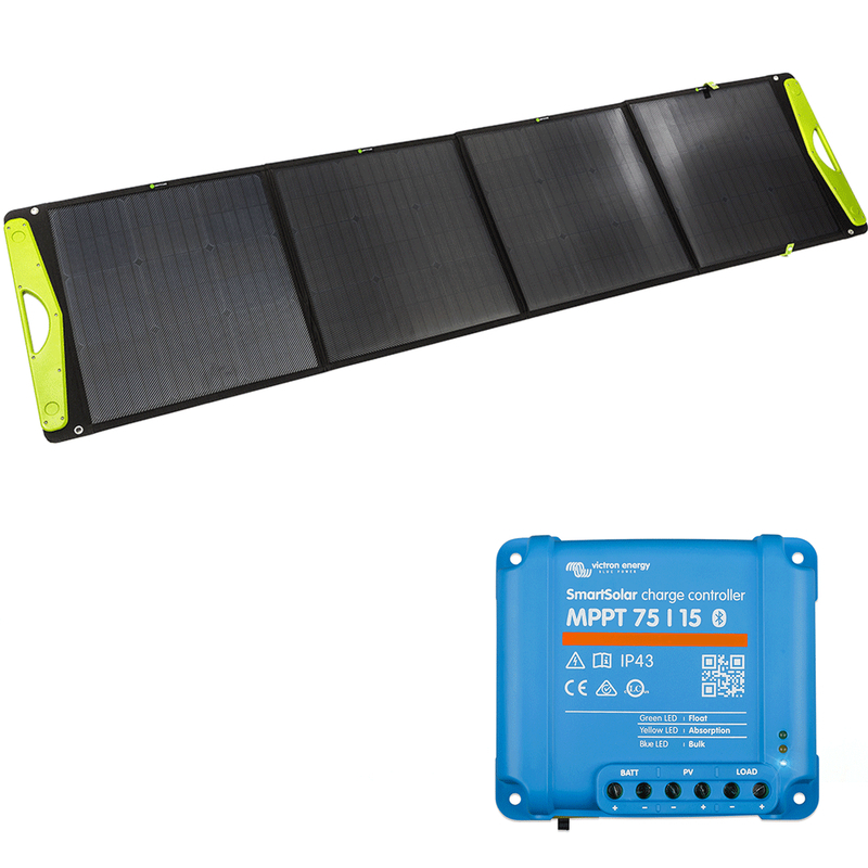 25480_0 Solartasche WS200SB mit Victron SmartSolar 75/15 Laderegler