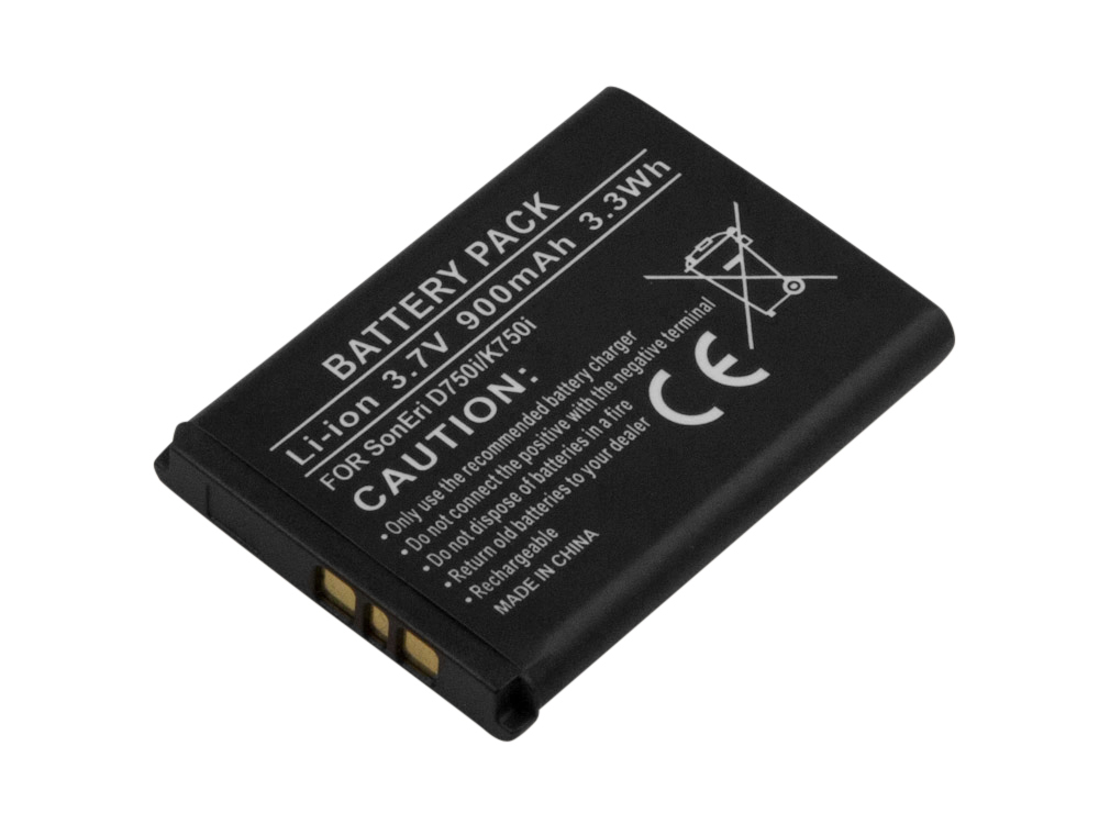 Akku ersetzt Sony Ericsson BST-37 passend für D750i, K600i, K610i, K750