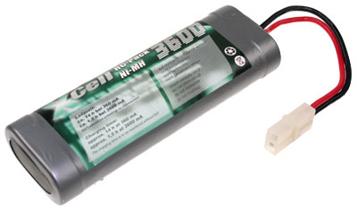 16428_0et8PWBYvmIpU0 RC Akku-Pack 7,2V 3600mAh Ni-MH L2x3 für Tamiya