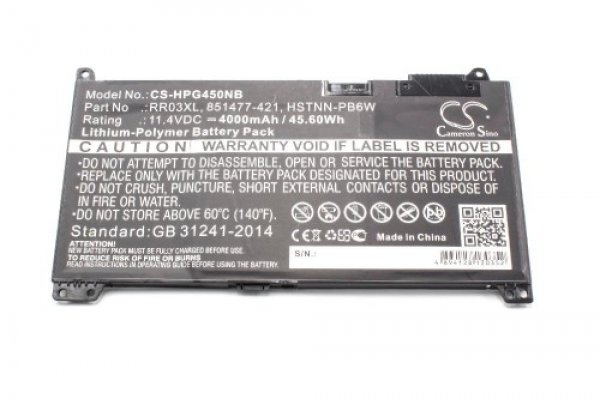 24074_0 Akku ersetzt HP Probook 430 G4, 440 G4, 450 G4, 455 G4, 470 G4