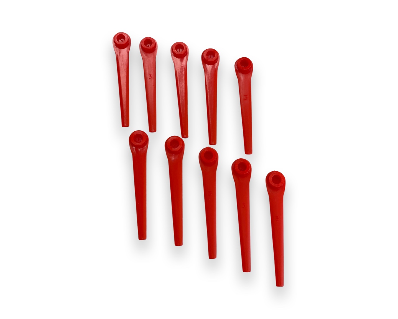 26939_0gK77tJwUnvBA0 10x Ersatzmesser passend für Gardena Rotorcut 5368-20