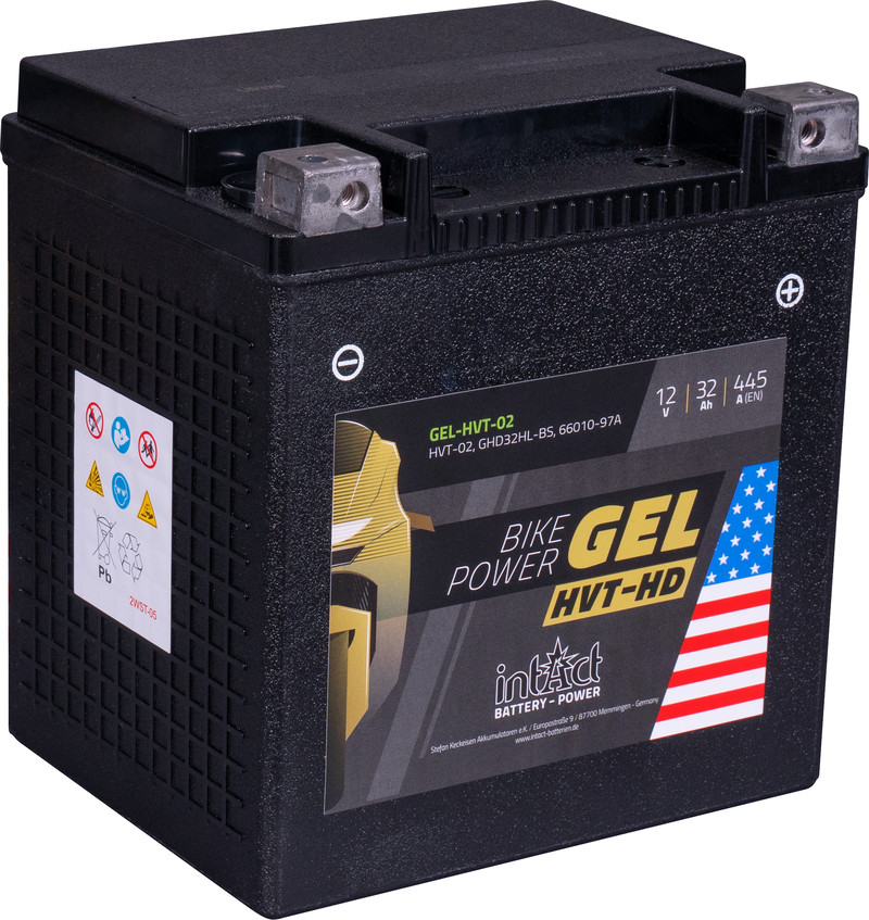 24866_0 Intact GEL-HVT-02 Bike Power HVT02, 66010-97A 12V 32Ah