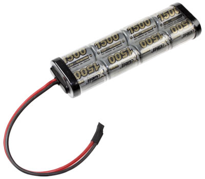 16420_021QegdANeLwK1 RC Akku-Pack 9,6V 1600mAh Ni-MH L2x4 mit Litzen