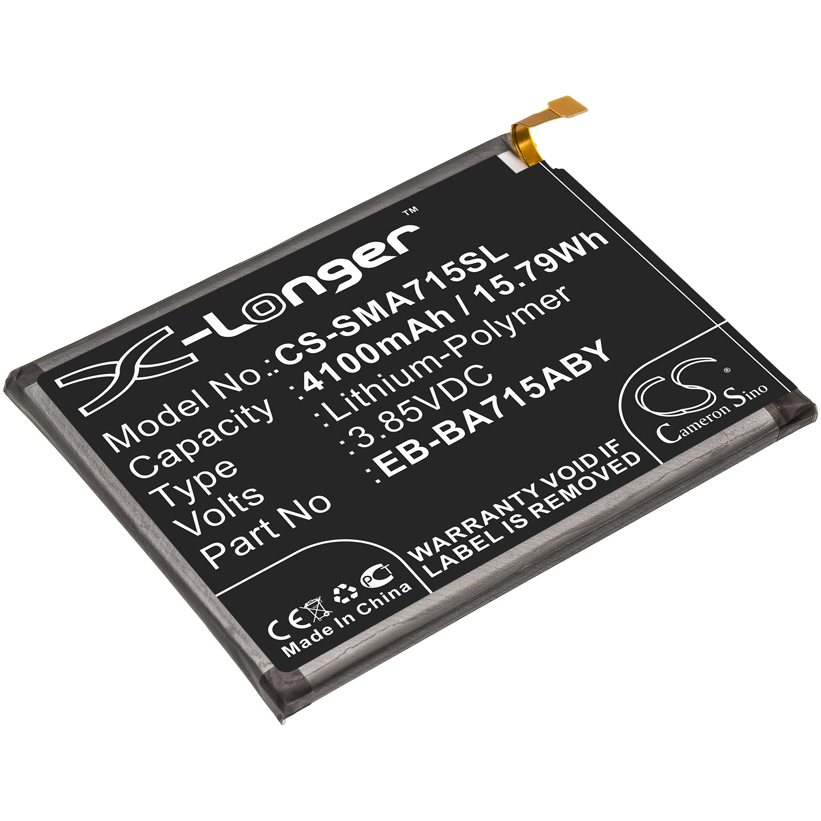 26699_0 Akku ersetzt EB-BA715ABY passend für Samsung Galaxy A71, SM-A715F, SM-A716U