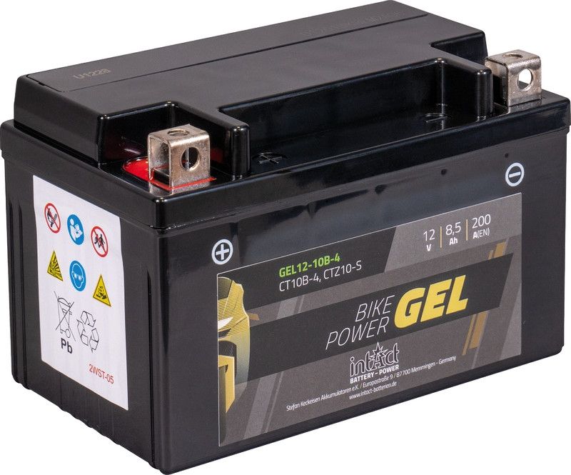 15846_07OQJqIT1bVKuC Intact GEL12-10B-4 GEL-Motorradbatterie ersetzt 50890LF, CT10B-4, CTZ10S 12V 9Ah