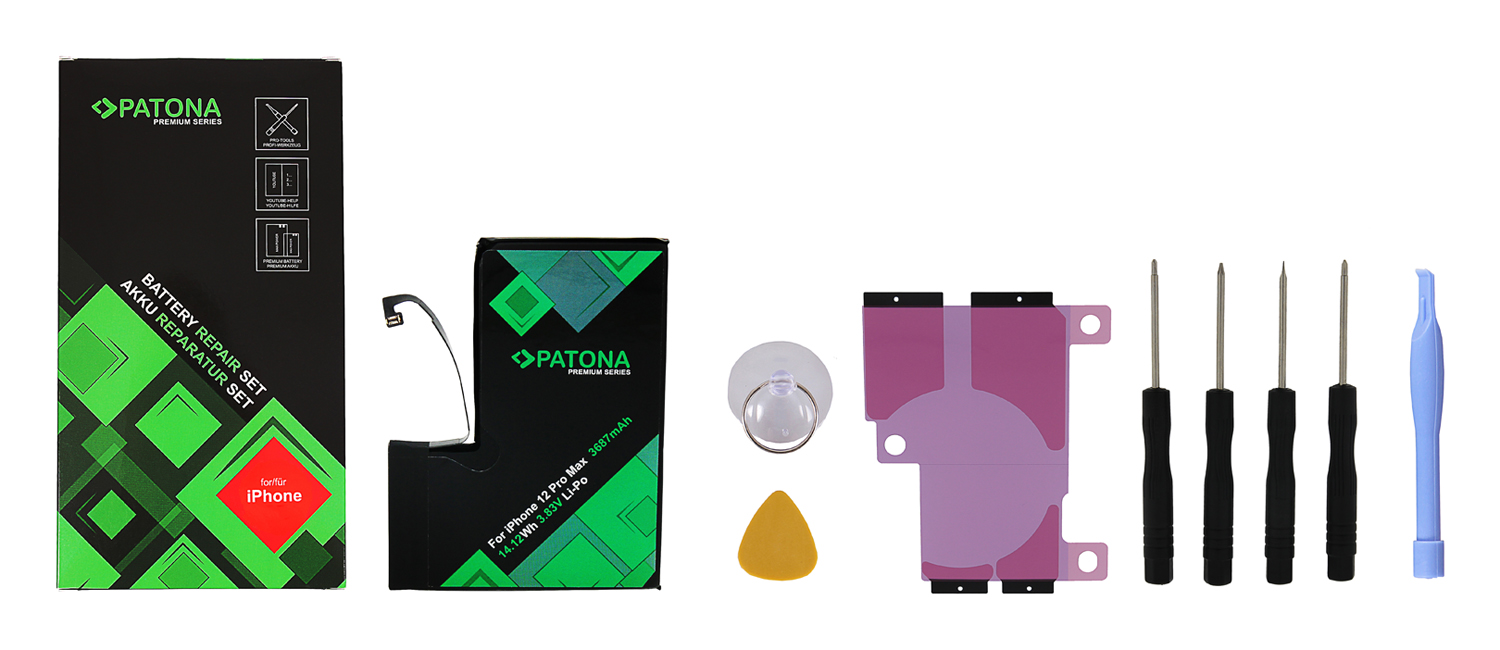 26582_0 Akku ersetzt A2342, A2410, A2411, A2412, A2466 passend für iPhone 12 Pro Max