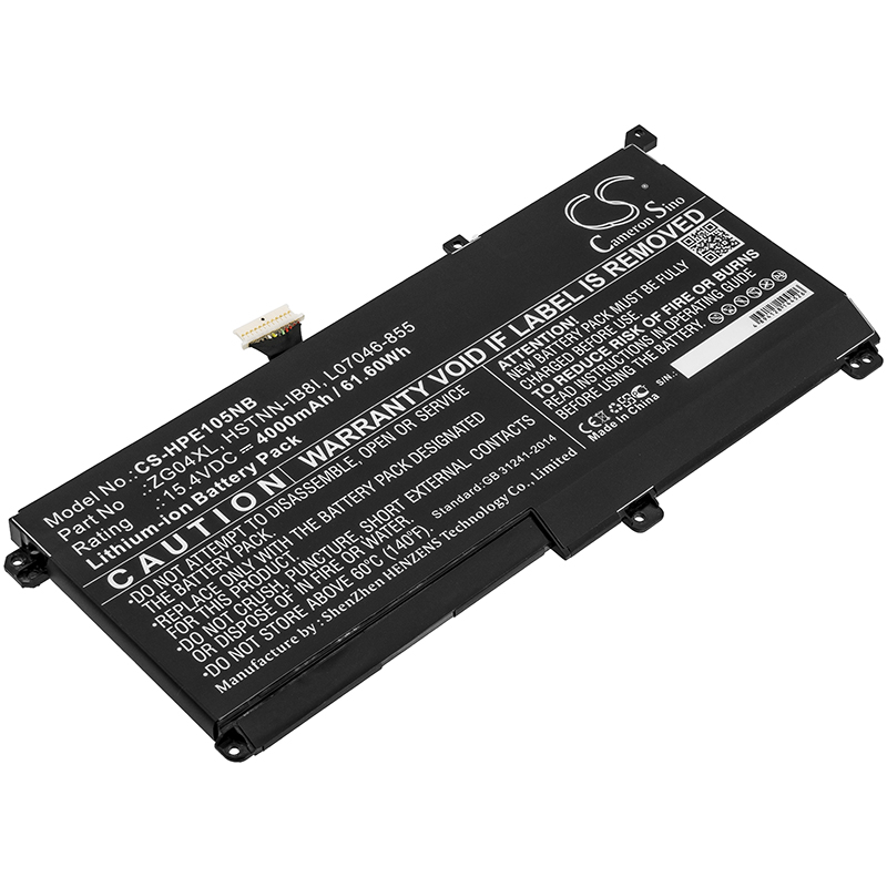 25466_03E59h0JX9Om20 Akku ersetzt HP HSTNN-IB8I, L07046-855, ZG04XL passend für EliteBook 1050 G1