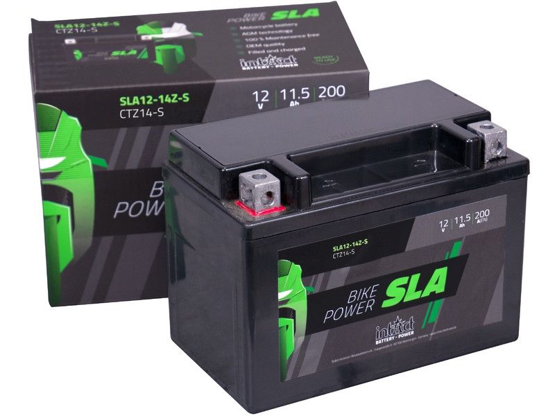 24082_0Swh2IR9jYdQEK Intact SLA12-12Z-S Motorradbatterie 12V 11Ah ersetzt YTZ12-S, YTZ12S, FTZ12S