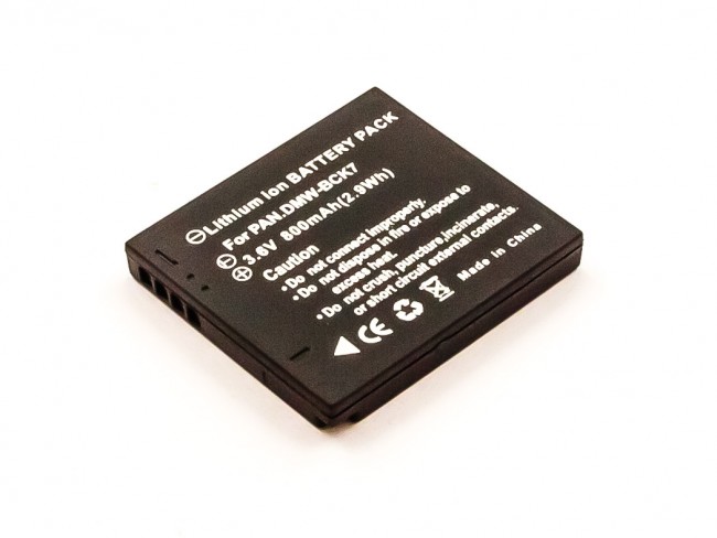 23210_0orpEGQuhBhgxV Akku ersetzt Panasonic DMW-BCK7E, NCA-YN101F 600mAh