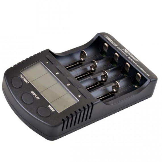 XCell Schnellladegerät BC-X4000, Ni-MH, Li-Ion Akkus + LCD-Display