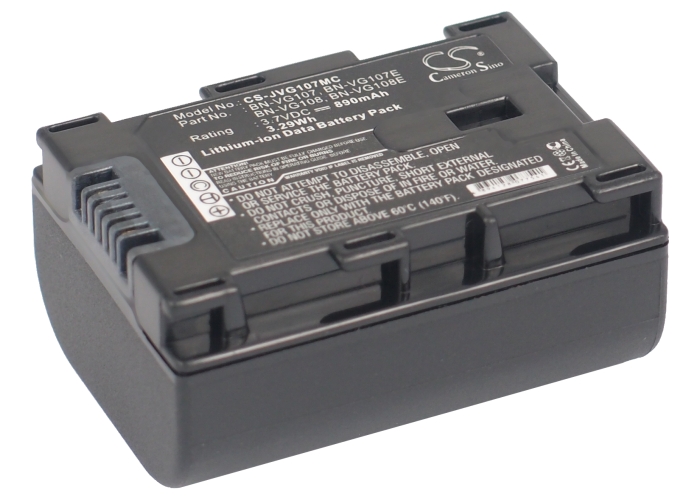 16594_0Vxfq8ob4PgI3V Akku passend für JVC Z-HD500BUS, GZ-MS230AG 890mAh