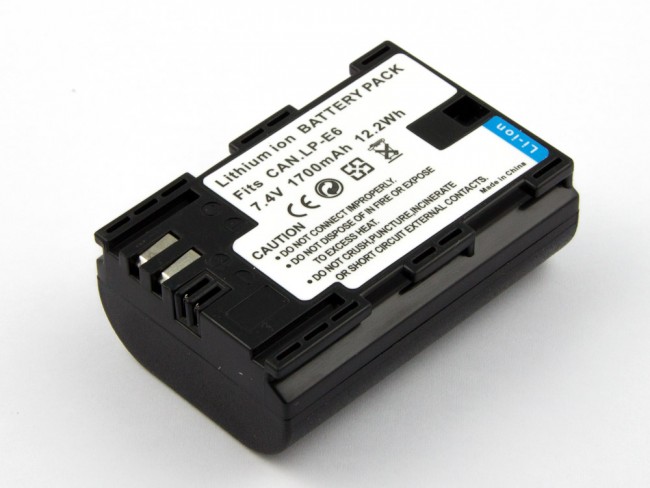 15951_0i5uWiAPALsU6g Akku ersetzt Canon LP-E6, LPE6, 3347B001 1600mAh