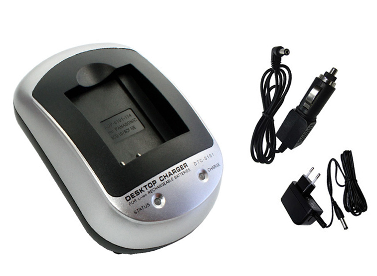Li-Ion Ladegerät für Panasonic VW-VBN130, VW-VBN260, VW-VBN390