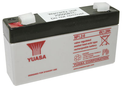 16161_0gFR3RlFcdWCjX Yuasa NP1.2-6, 6V 1.3 Ah