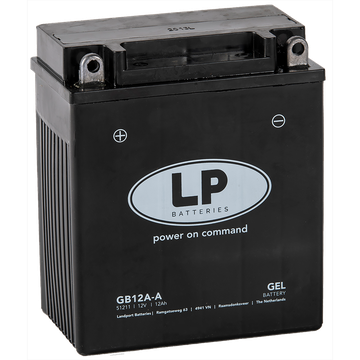 20317_0MmqujAteqabUZ LP GB12A-A GEL-Motorradbatterie ersetzt DIN 51211, 12N12A-4A-1, M2212Y 12V 12Ah