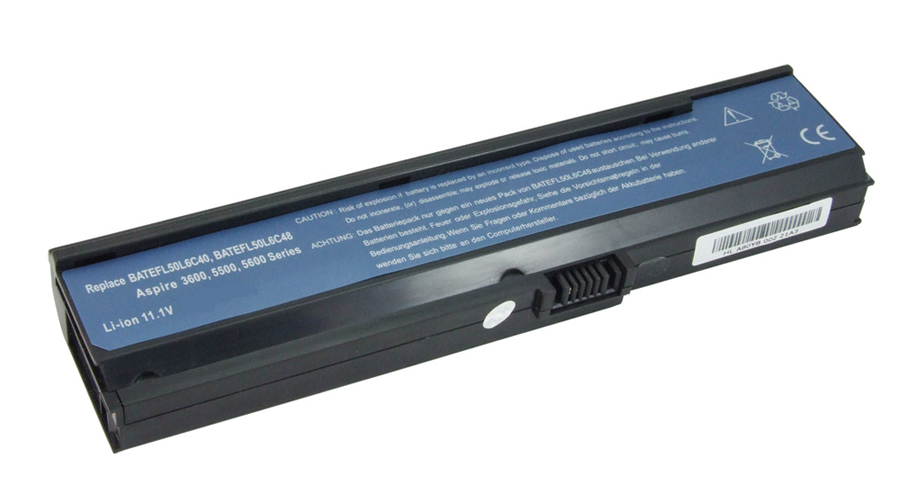 10713_0Uuuwl9nJLEFL7 Akku ersetzt Acer 3UR18650Y-2-QC261, AK.006BT.017 5200mAh