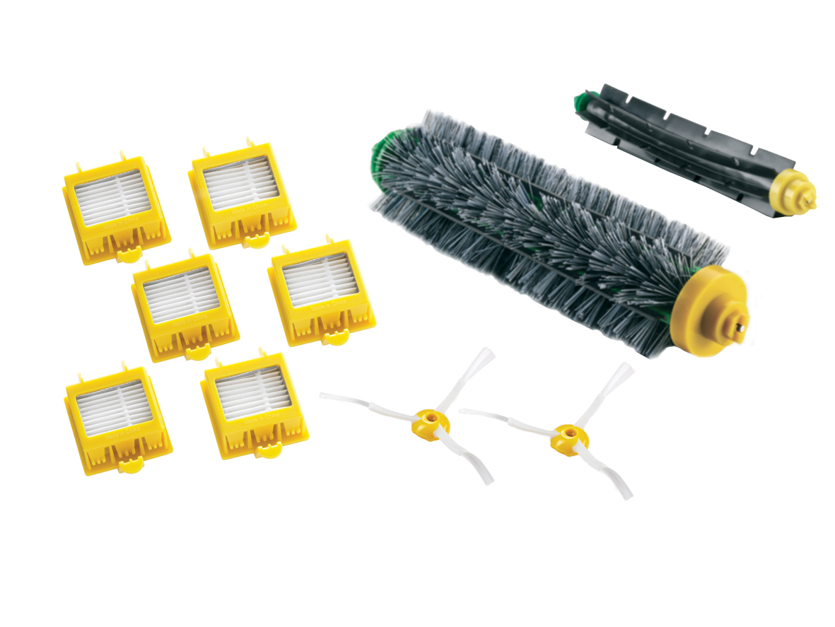 16406_08EtiZwlkcgrpR Luftfilter + Bürsten Wartungskit für die Roomba 700 Serie