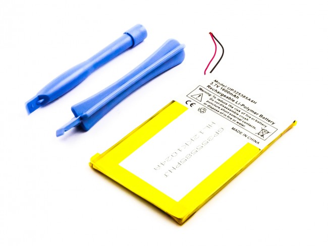 1762_0 Akku ersetzt Apple UP325385A4H passend für iPod 1G, 2G 1600mAh