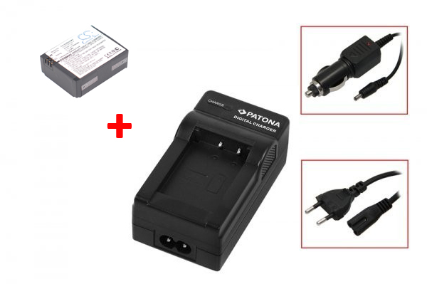 16695_0ynU8eQFXM0E0b Akku mit Ladegerät für GoPro HD Hero 3 / AHDBT-201