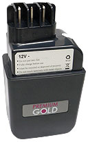 15816_0 Akku für Metabo 6.30073, 6.31179 12V 2Ah Stift-Kontakt