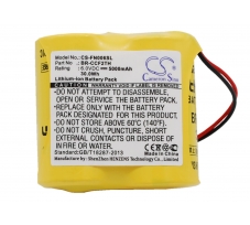 24504_0hsZHBJ7qGF6z3 Backup Batterie A06B-6073-K005, A98L-0001-0902, A98L-0031-00012, BR-CX2 6V 5Ah