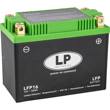 20398_01vjNjU6rH0Jtk LP LFP16 LiFePo4 ersetzt YB16-B, YB16CL-B, 12Y16A-3B, YB16HL-A-CX Batterie