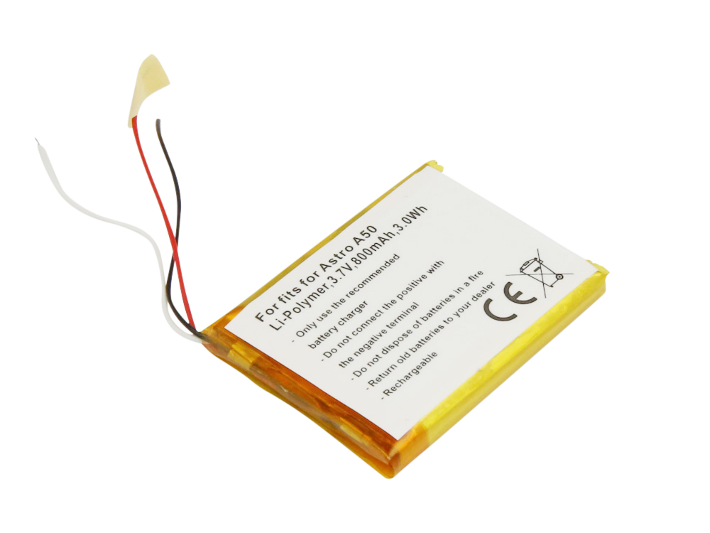 26649_0 Akku ersetzt Astro SRP603443 passend für A50, Gaming A50