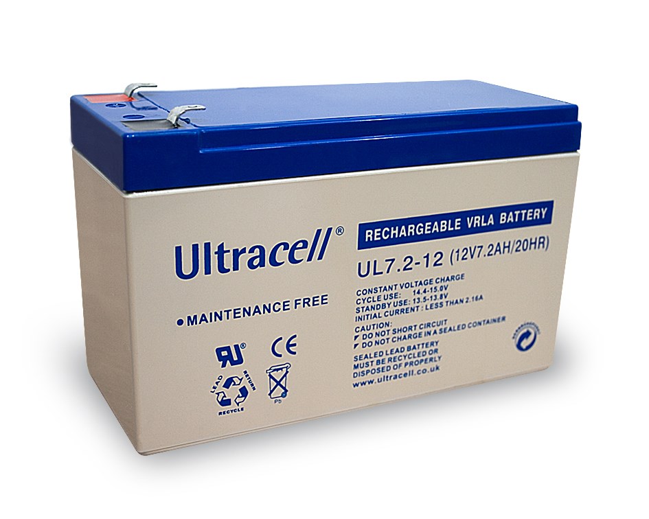 19527_0h3EvfrlDTUKDq Ultracell UL7.5-12 12V 7.5Ah Bleiakku Faston 4.8mm